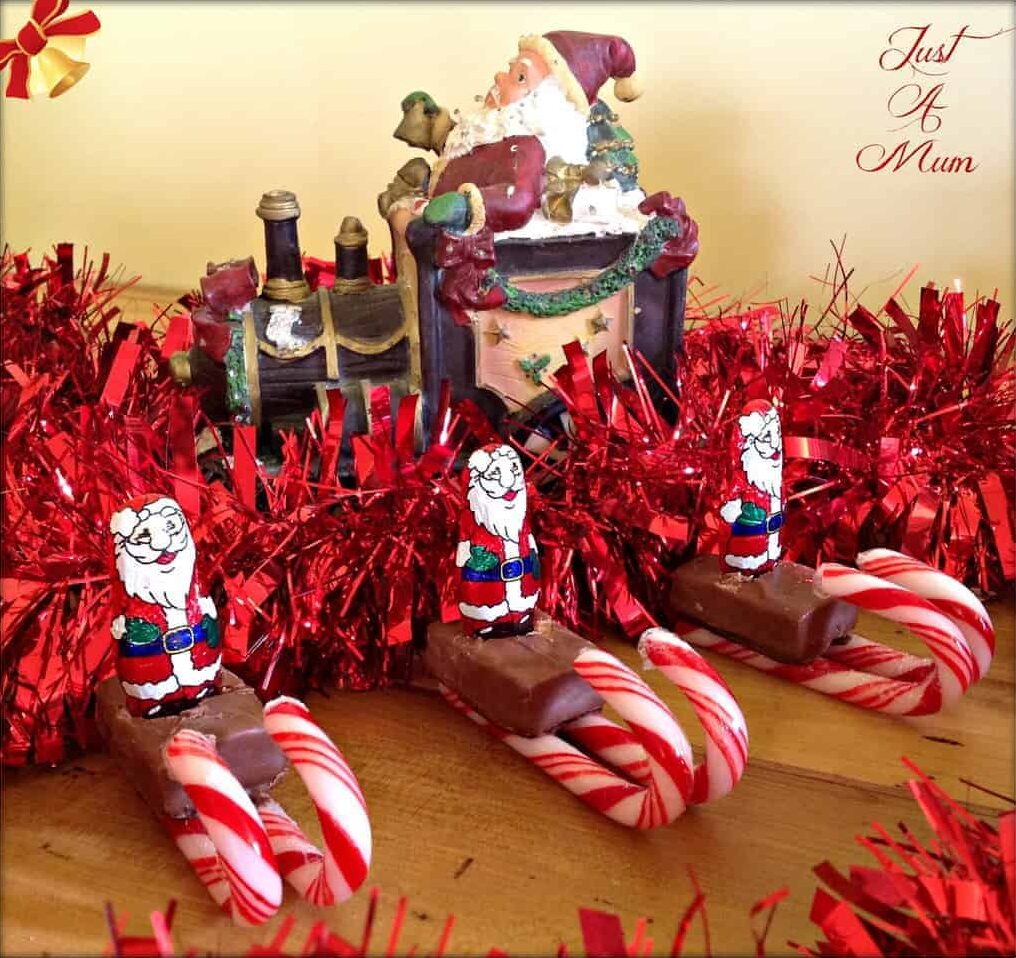 Just a Mum santa sleighs Santa Sleigh