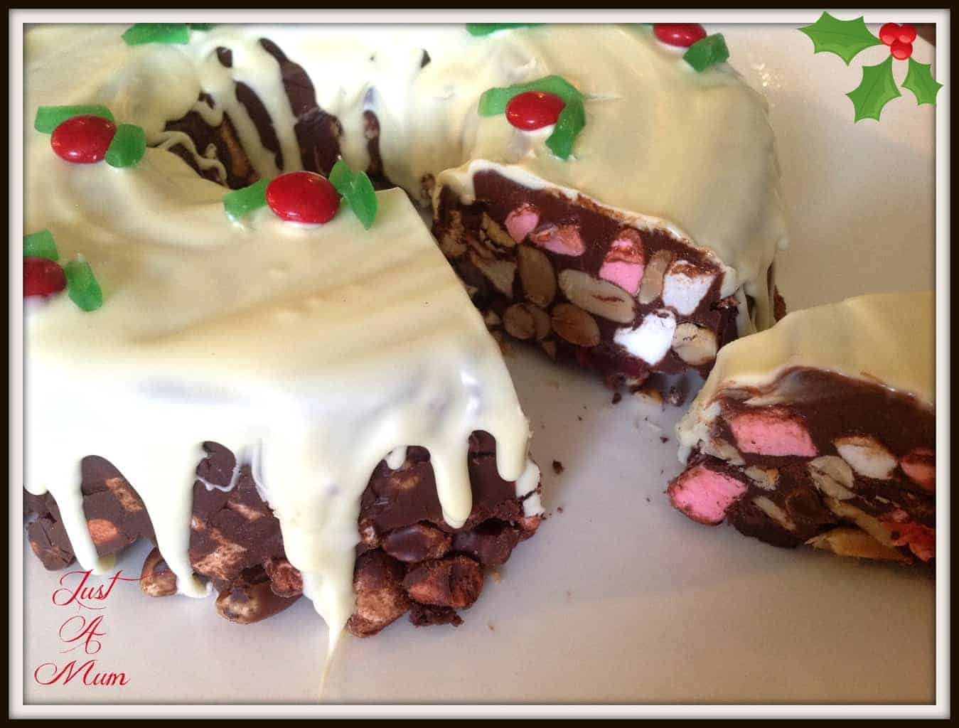 Christmas Pudding Rocky Road