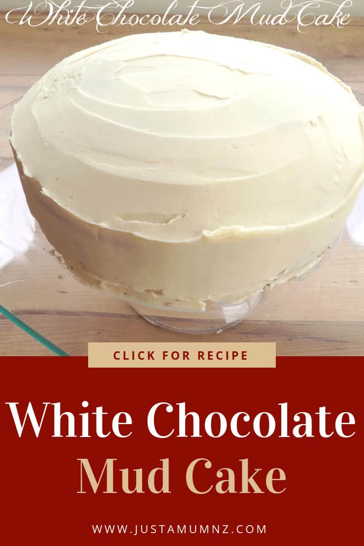 This White Chocolate Mud Cake recipe is so delicious. Rich and dense and easy to make. Perfect for birthday, weddings and special occasions. White Chocolate Ganache with Cream. #recipes #raspberries #fondant