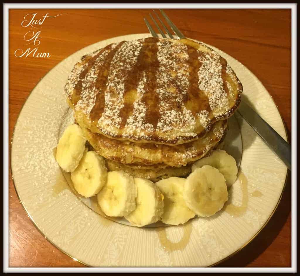 Fluffy Banana Pancakes 