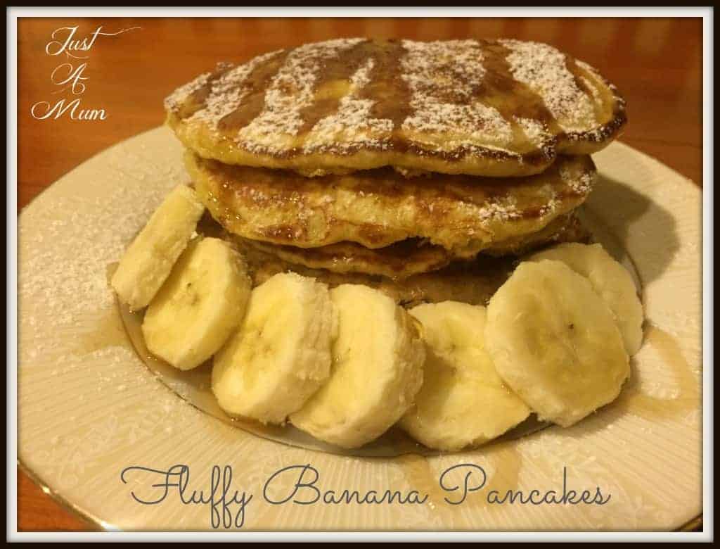 Fluffy Banana Pancakes 