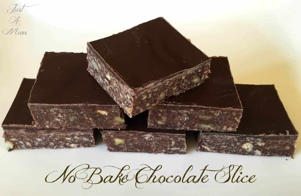 No Bake Chocolate Slice 2