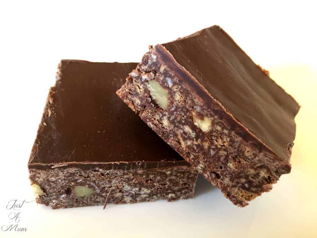 No Bake Chocolate Slice 4