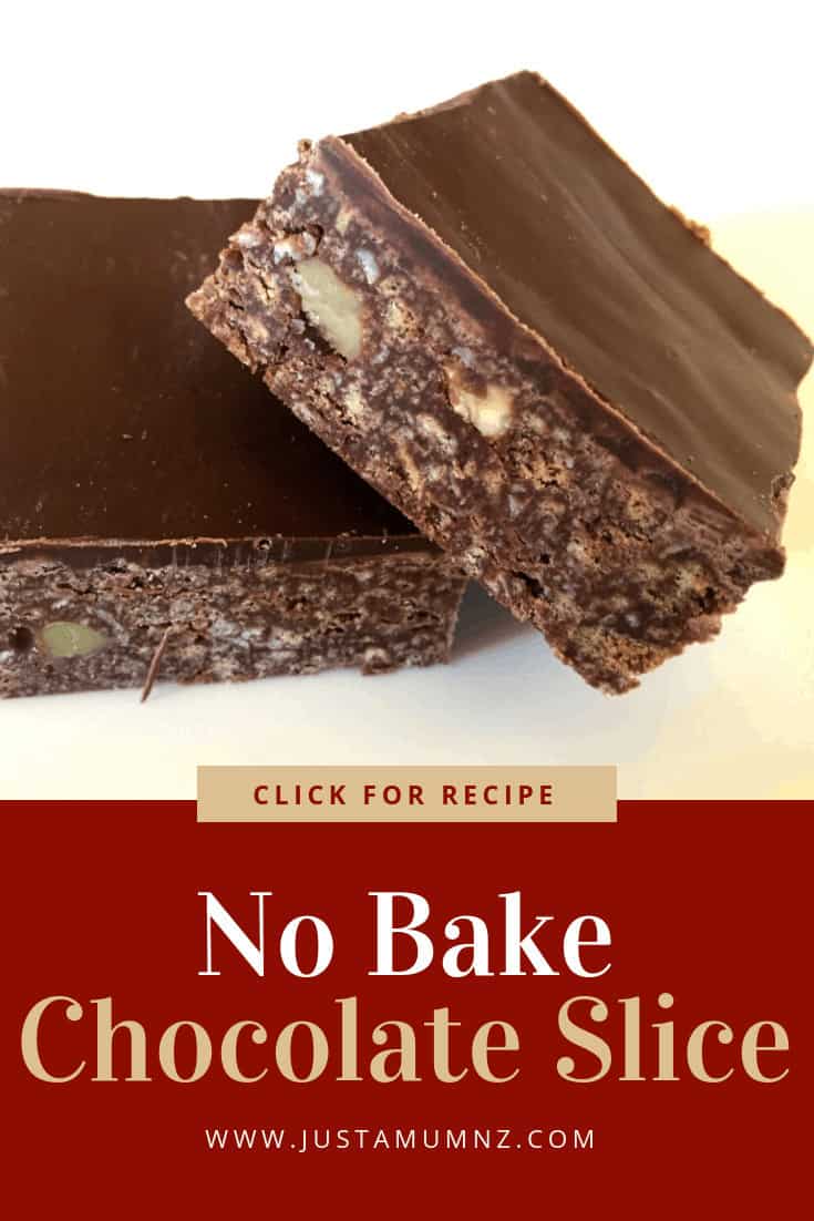 No Bake Chocolate Slice Just a Mum's Kitchen