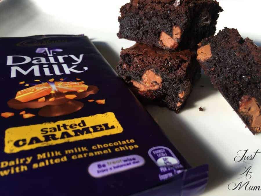 Salted Caramel Chocolate Brownie Just a Mum's Kitchen