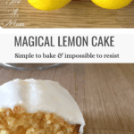 Homemade Magical Lemon Cake Everyone Will Love Pinterest Pin
