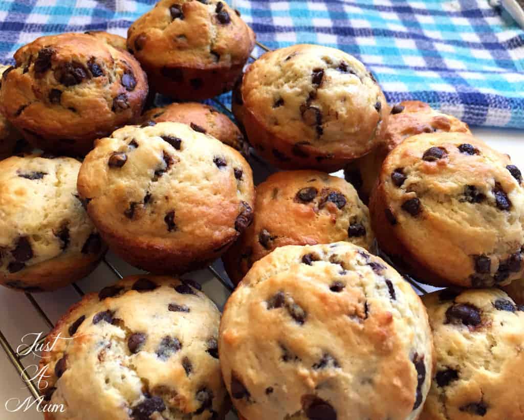 Just A Mum's Banana Chocolate Chip Muffins 3