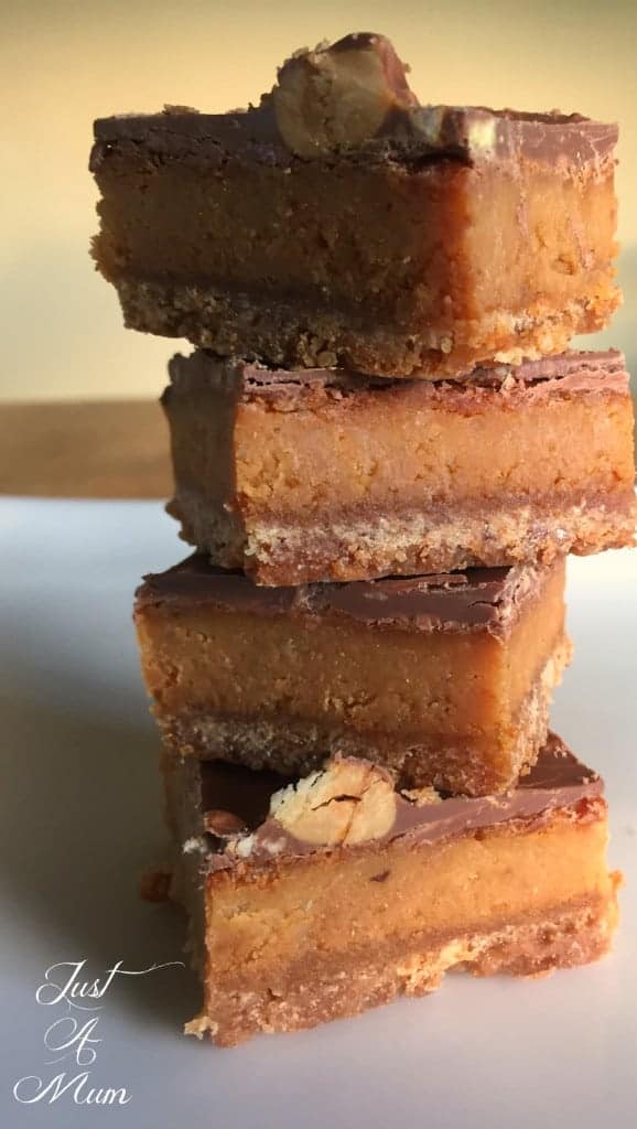 Double Caramel Slice 4