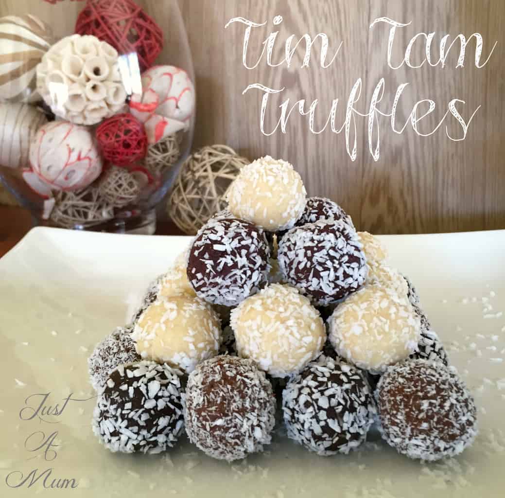 Divine Tim Tam Truffles - Just a Mum's Kitchen