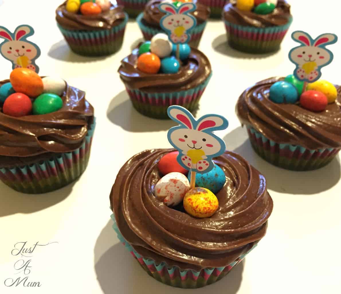 Easy Easter Cupcakes - Just a Mum