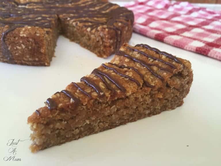 Delicious Anzac Slice | Just a Mum's Kitchen