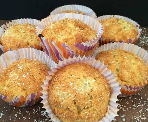 Banana & Coconut Muffins - Just a Mum's Kitchen