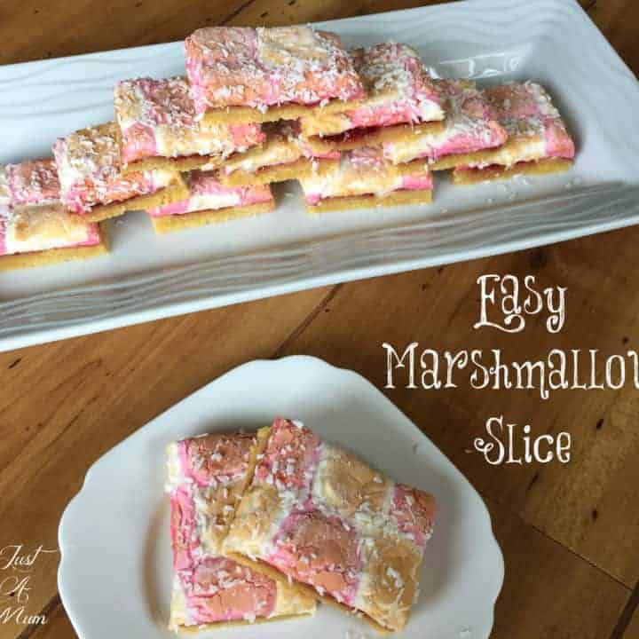 Just A Mum's Easy Marshmallow Slice