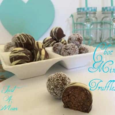 Just A Mum's Choc Mint Truffles