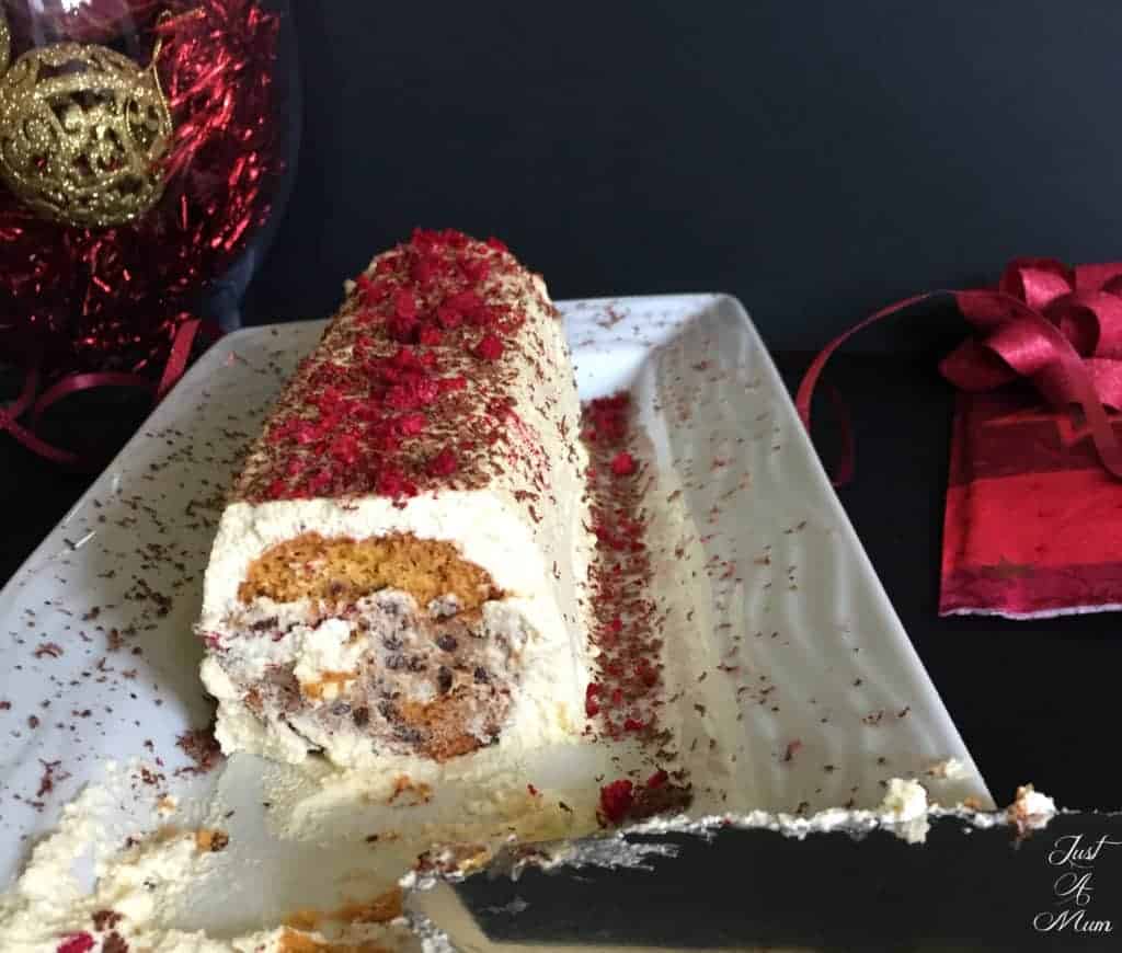 Chocolate Chippie Log Just a Mum's Kitchen