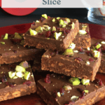 Easy No-Bake Chocolate Slice for Busy Days Pinterest Pin