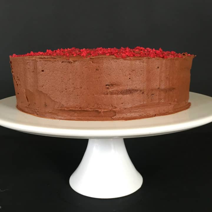 Beetroot Infused Chocolate Cake
