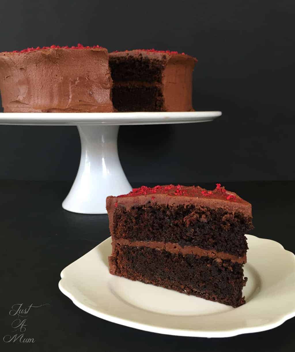 Just A Mum's Beetroot Chocolate Cake 
