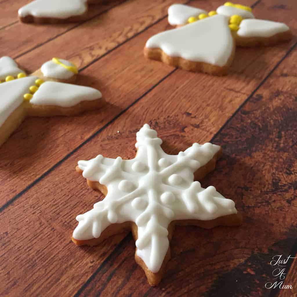 Just a Mum's Christmas Shape Cookies 
