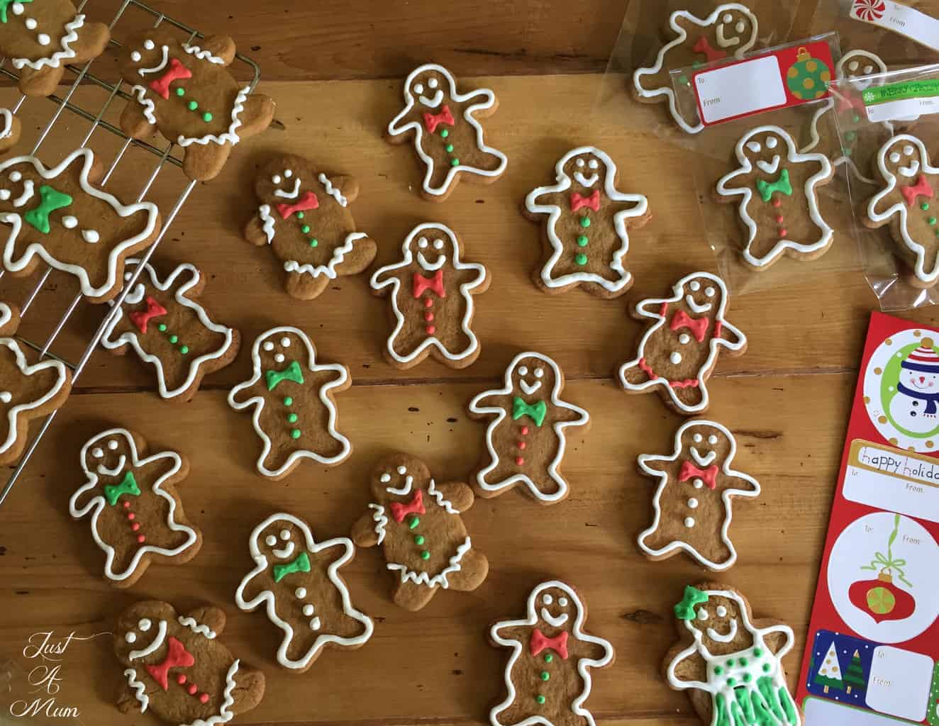 Just A Mum's Gingerbread Men 