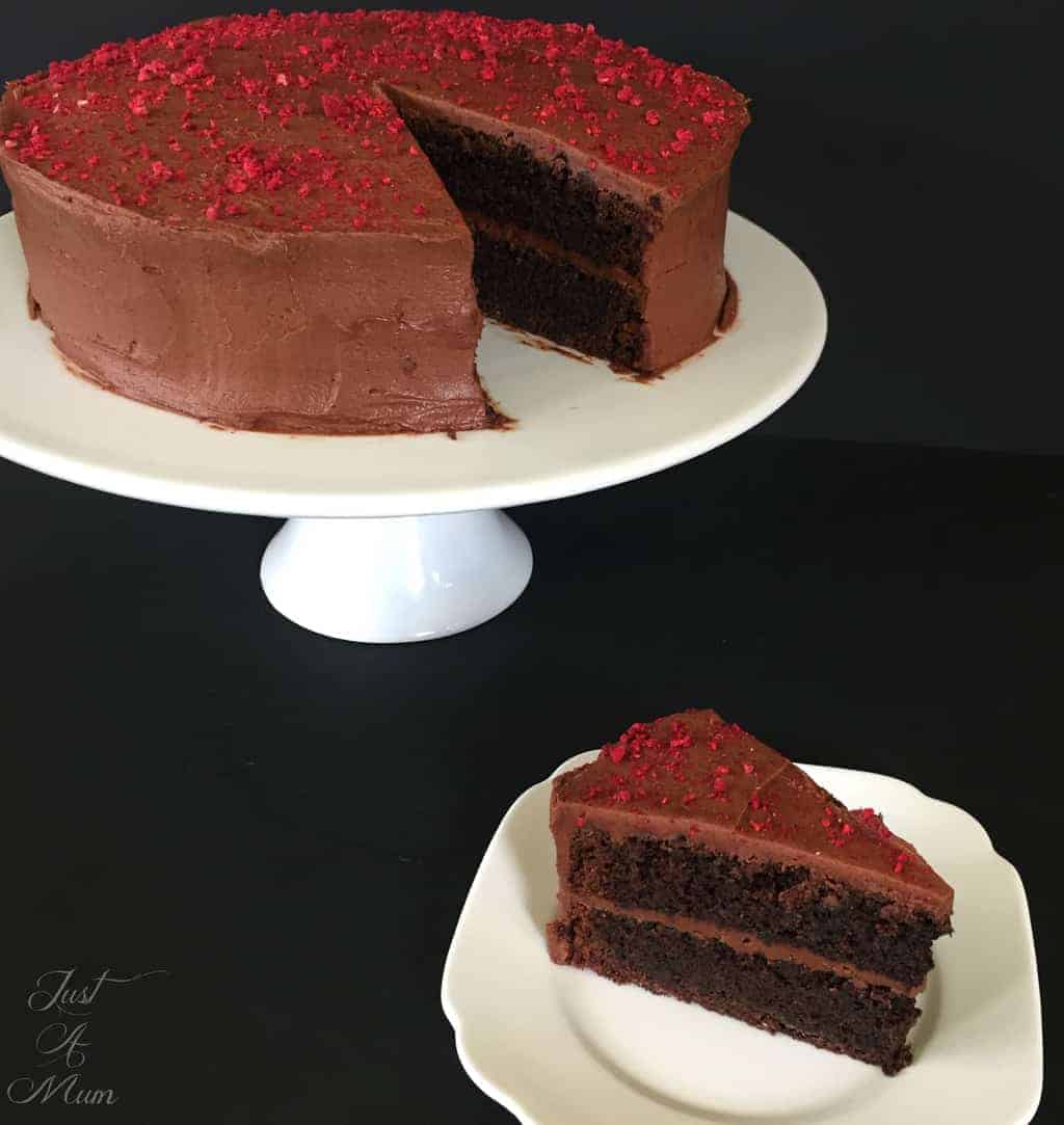 Just A Mum's Beetroot Chocolate Cake 