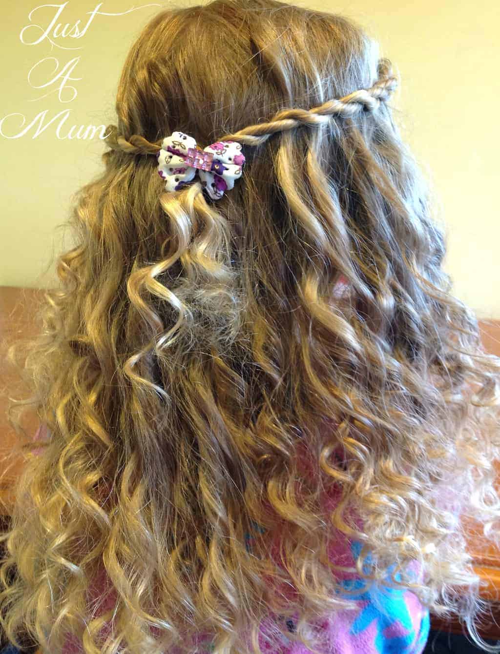 No Heat Ringlet 'Rag' Curls - Hair Tutorial - Just a Mum's Kitchen