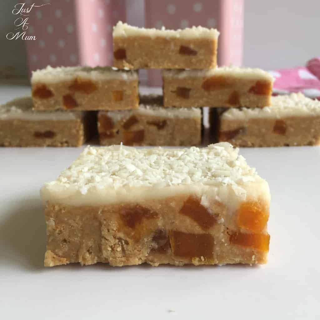 No-Bake Apricot Slice - Just A Mum