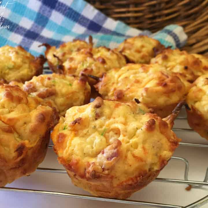 Vege Loaded Muffins - Just a Mum's Kitchen