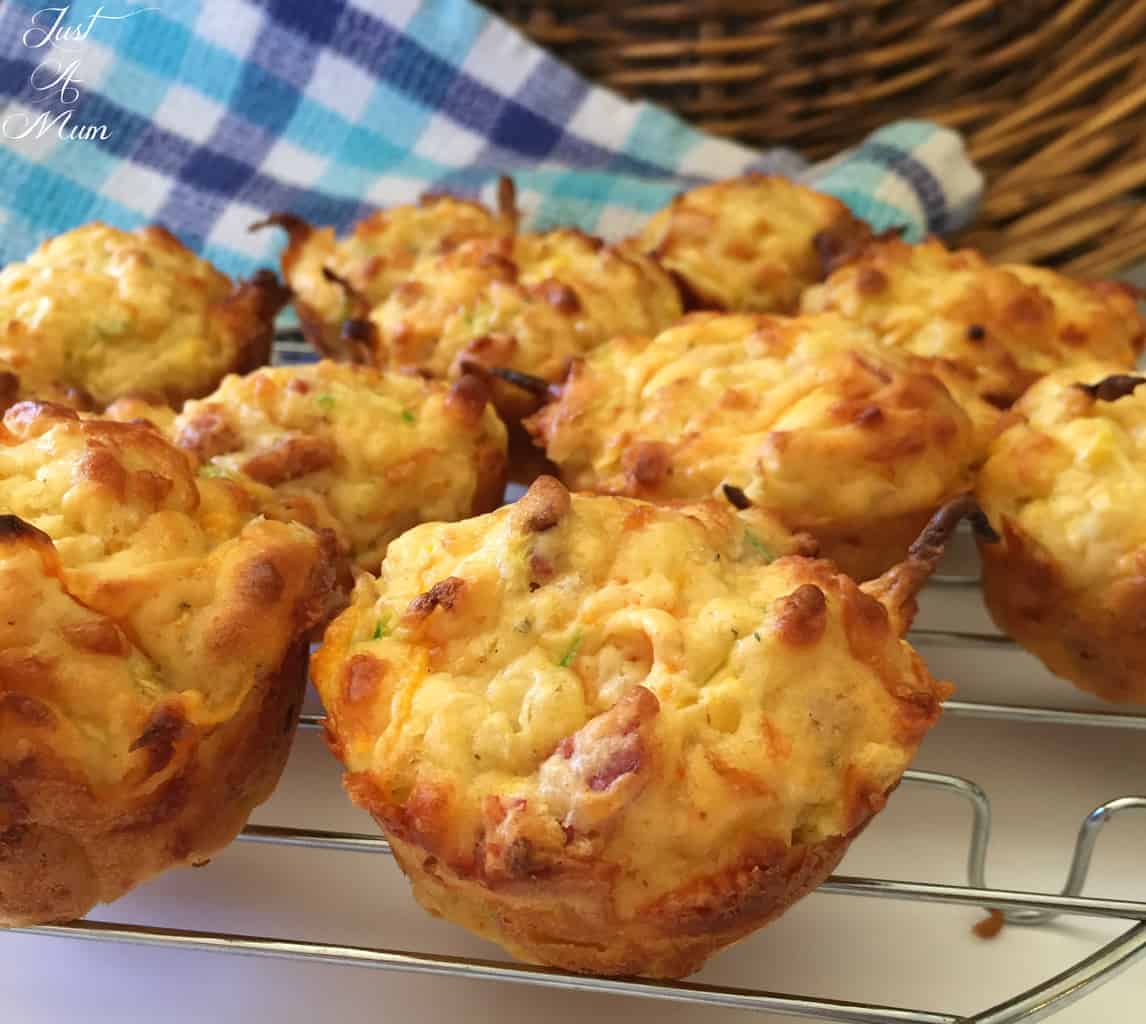 Vege Loaded Savoury Muffins - Just A Mum