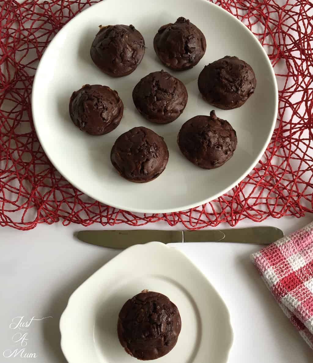 Double Chocolate Zucchini Carrot Muffins - Just A Mum