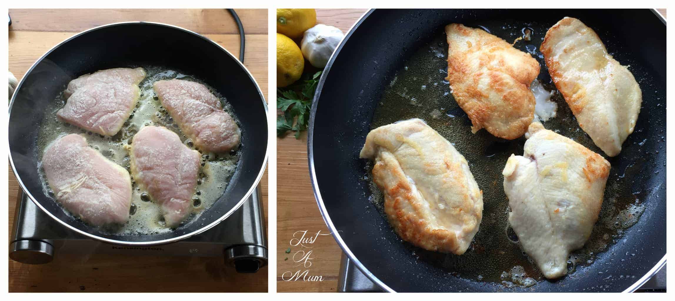 Creamy Lemon Parmesan Chicken - Just A Mum
