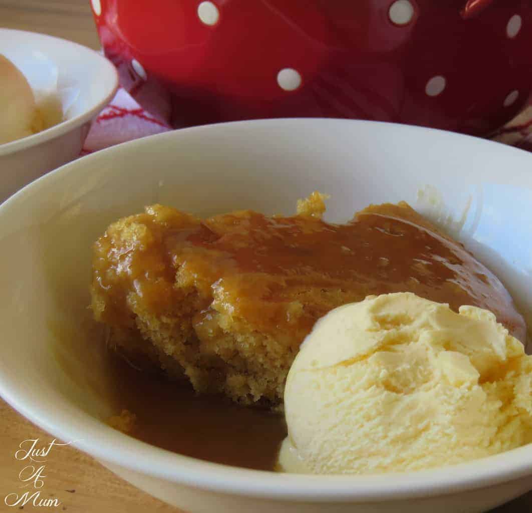 Just A Mum's Butterscotch Self-Saucing Pudding