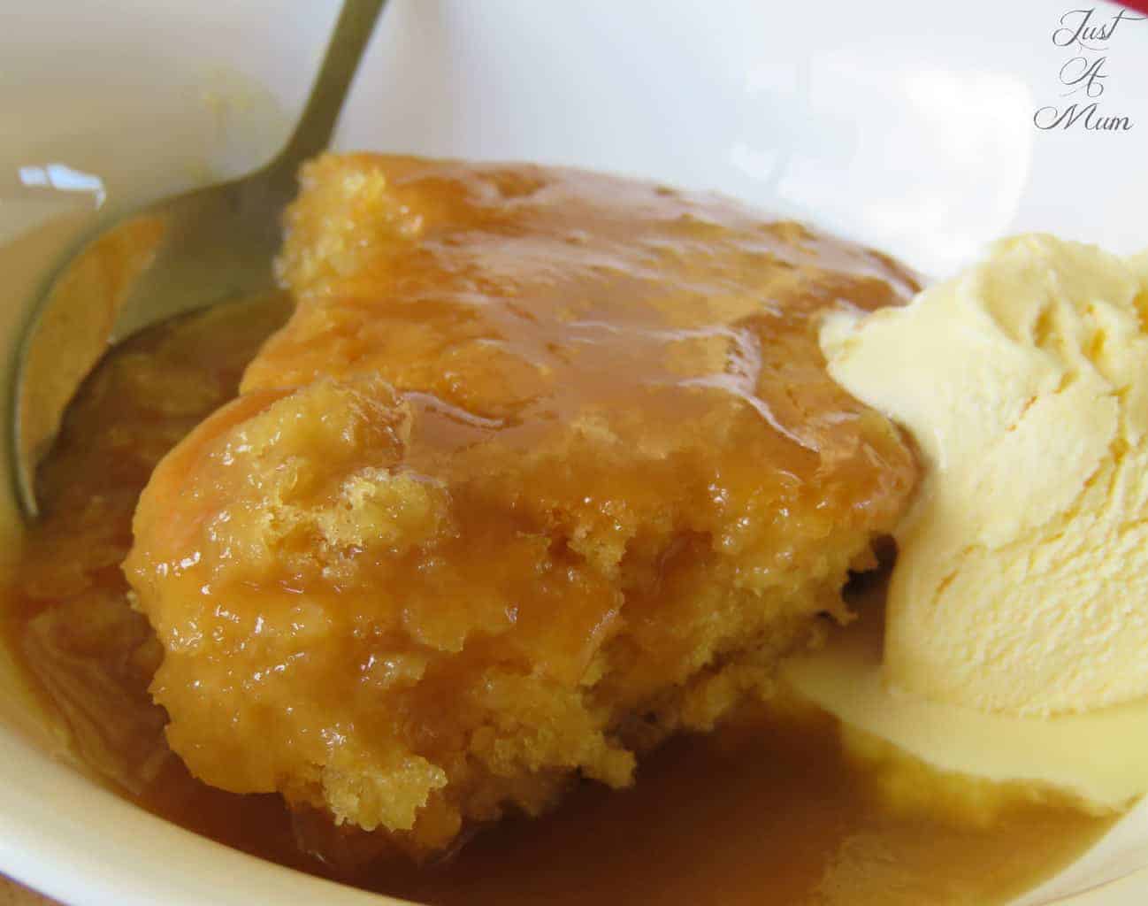 Just A Mum's Butterscotch Self-Saucing Pudding
