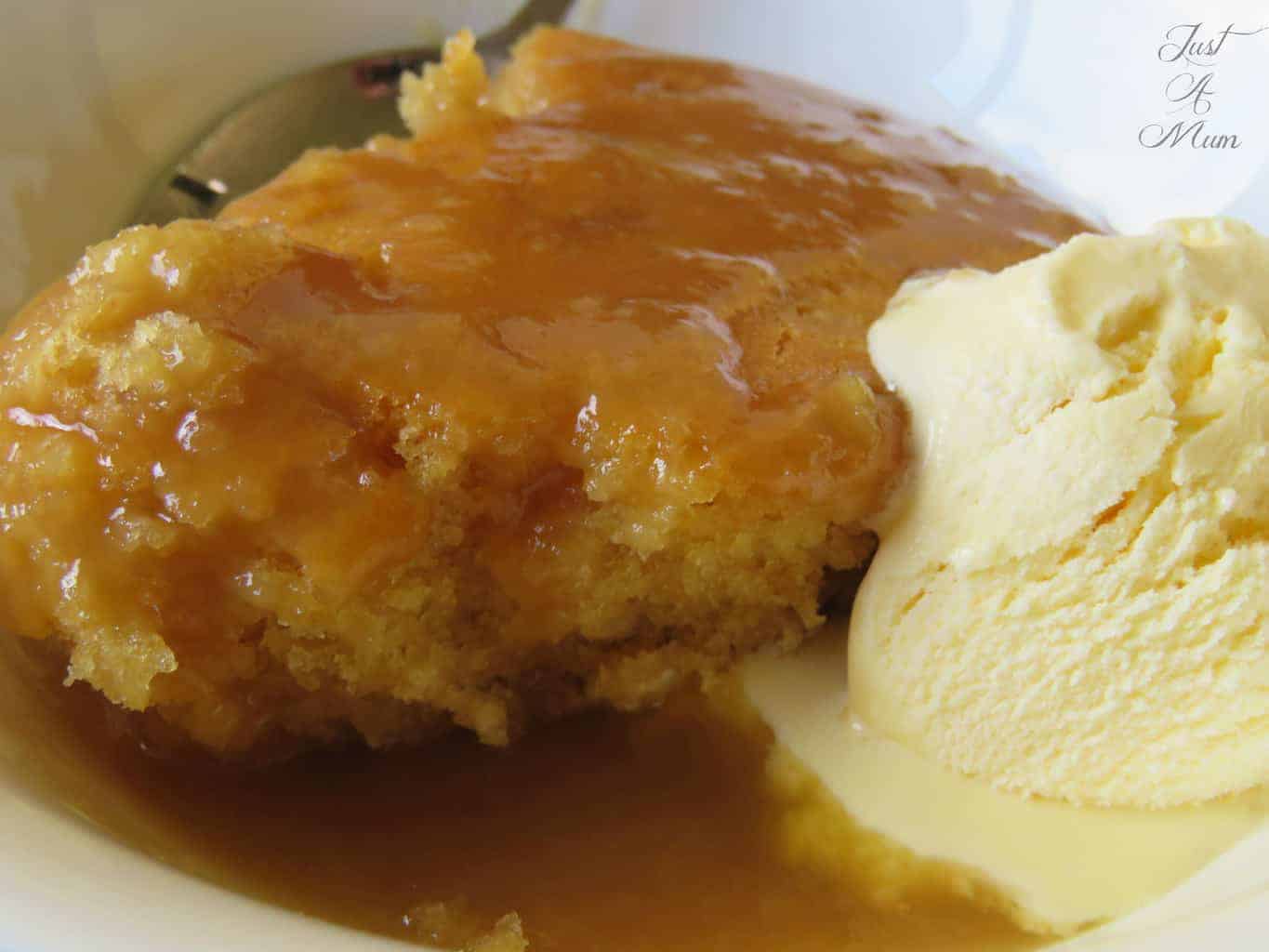 Butterscotch Self Saucing Pudding Just A Mum s Kitchen