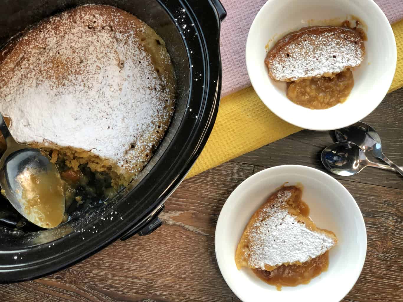 Just Slow Cooker Recipes Butterscotch Self Saucing Pudding 