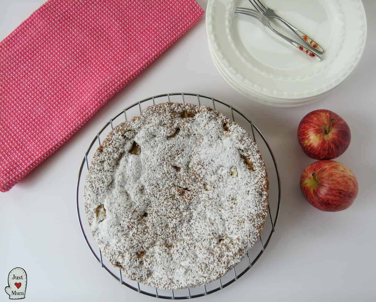 Just A Mum's Apple Spice Cake