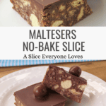 Best Maltesers Slice for Parties, Lunchboxes & Sharing Pinterest Pin