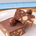 Easy Maltesers No-Bake Slice with Simple Ingredients Pinterest Pin