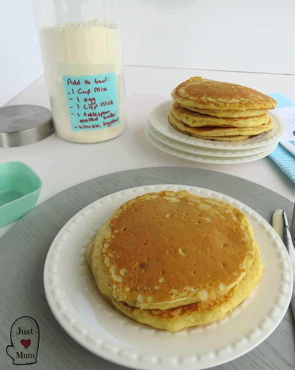 Quick and Simple, Delicious Homemade Pancake Dry Mix