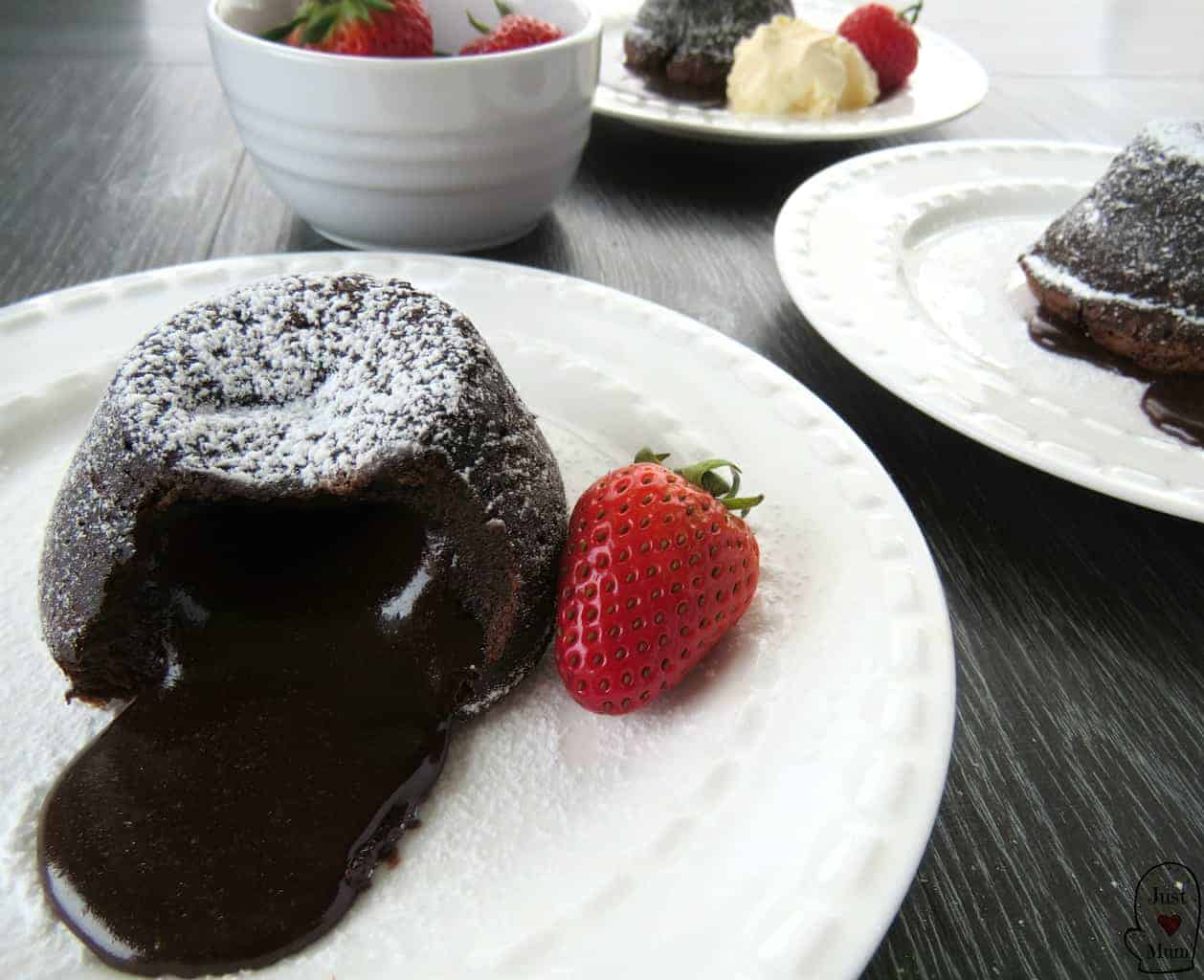 Easy Chocolate Lava Cakes  Just a Mum