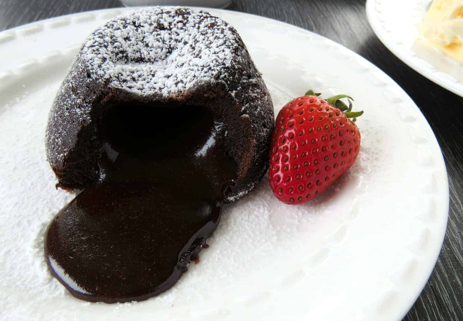 Just A Mum's Chocolate Lava Cake 