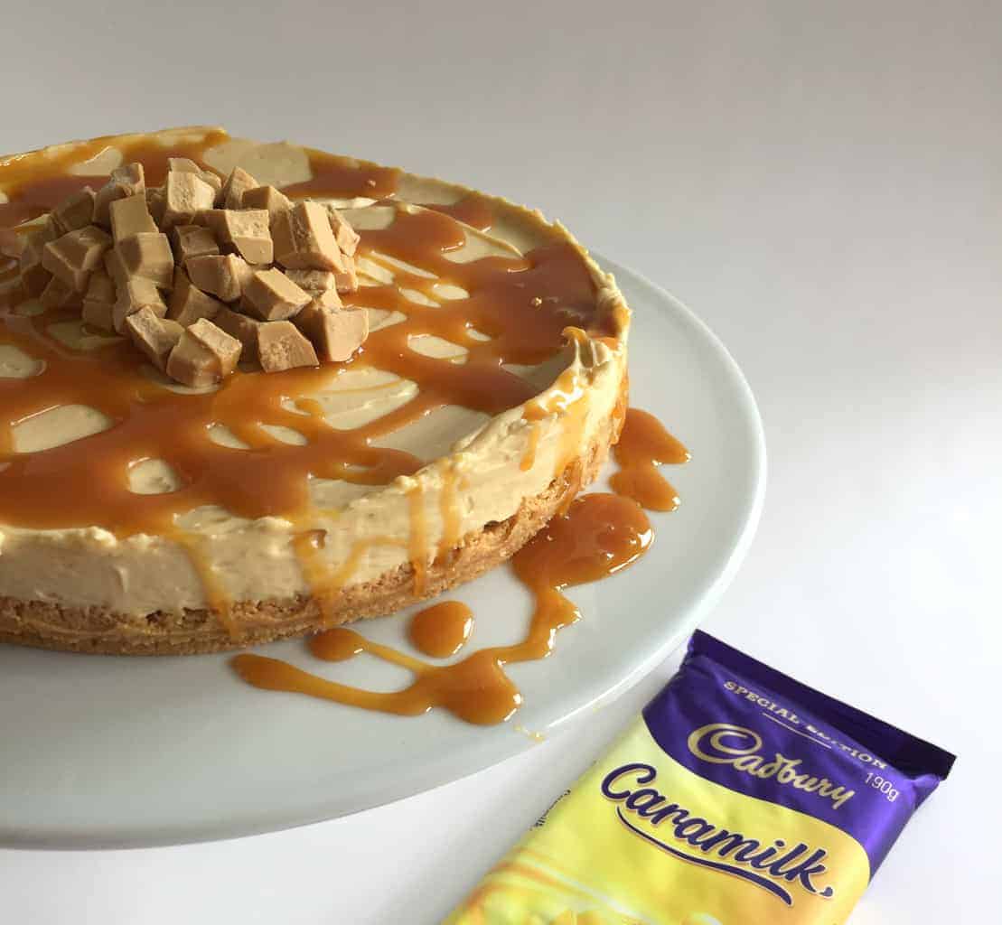 Just A Mum's Caramilk Cheesecake