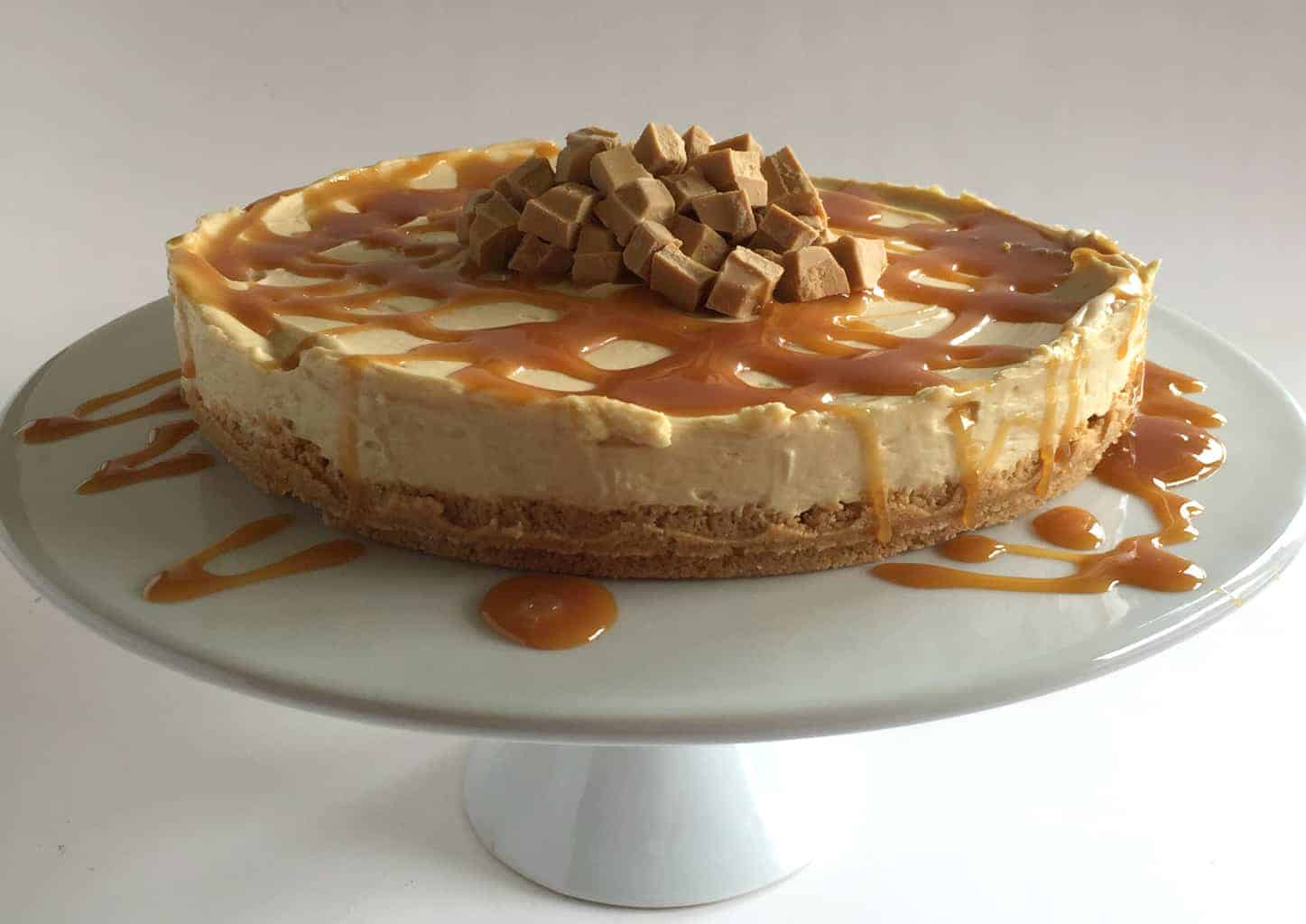 Just A Mum's Caramilk Cheesecake