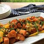 Roasted Kumara, Carrot & Orange Summer Salad