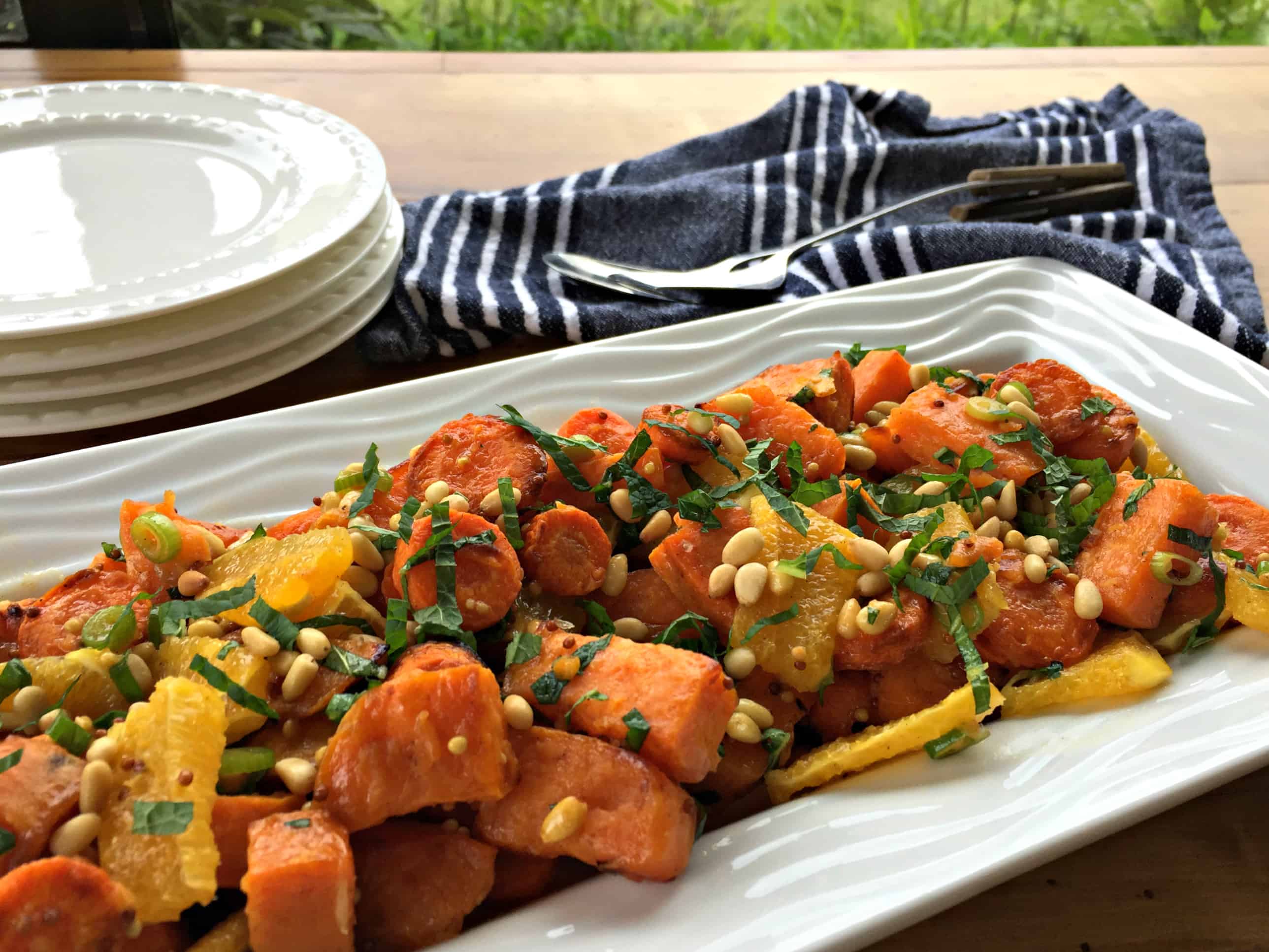 Just A Mum's Kumera, Carrot & Orange Salad