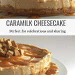 Show-Stopping Caramilk Cheesecake for Any Occasion Pinterest Pin