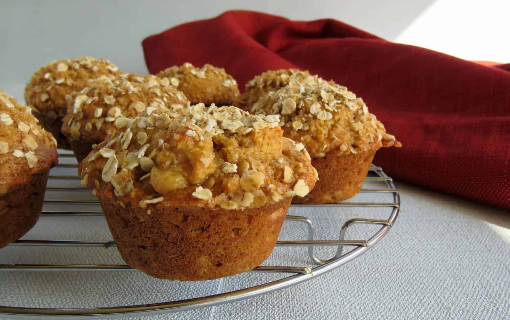 Just A Mum's ANZAC Muffins with a Caramel Filling