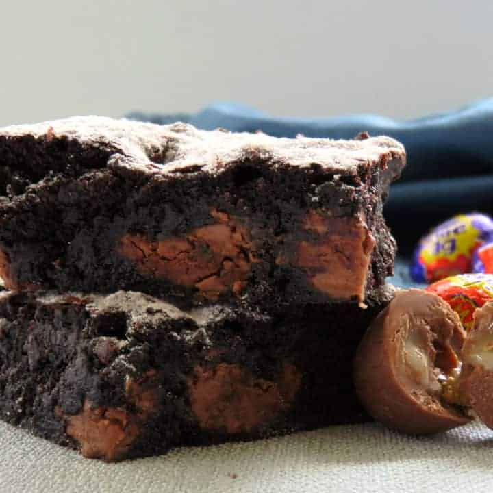 Easy Easter Egg Brownie