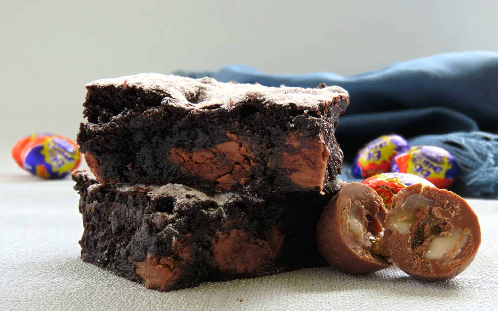Just A Mum's Easter Egg Chocolate Brownies