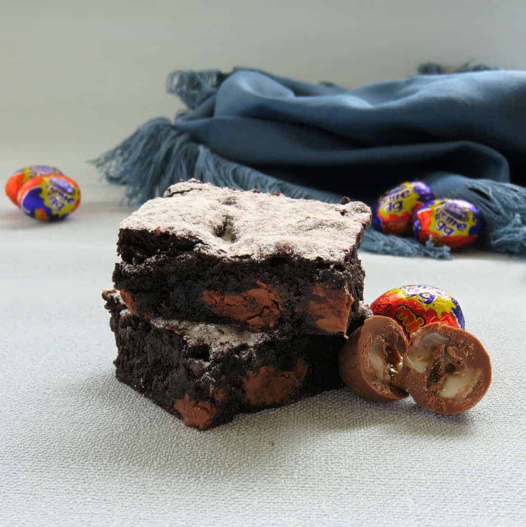 Just A Mum's Easter Egg Chocolate Brownies